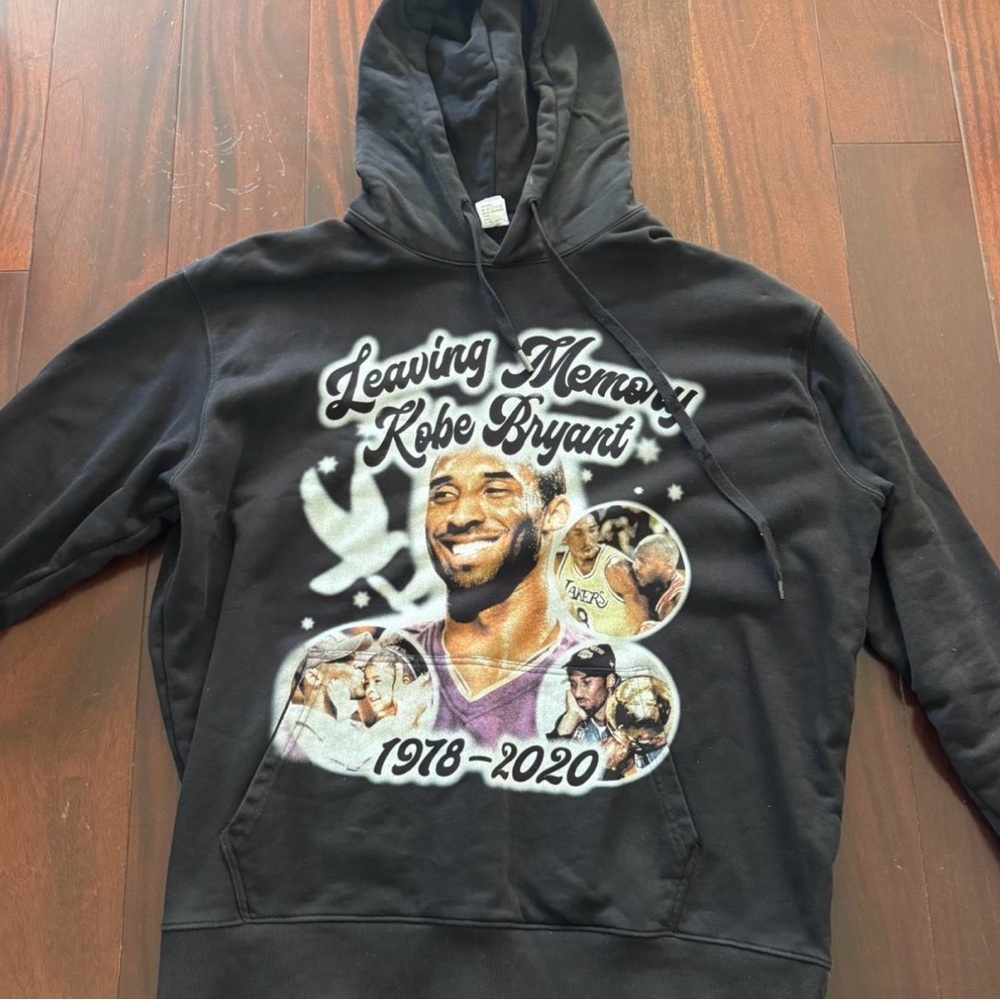 Black Graphic Hoodie